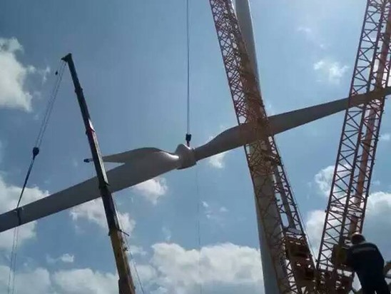 德勁液壓扳手在某新風電場試用成功
